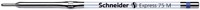 Balpenvulling Schneider Express 75 M blauw 1 Stuk