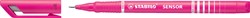 Fineliner STABILO Sensor 189/56 F roze 1 Stuk