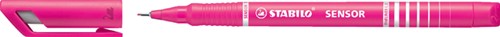 Fineliner STABILO Sensor 189/56 F roze 1 Stuk