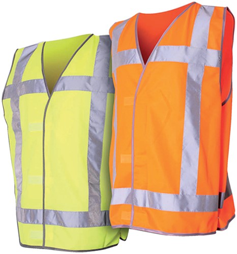 Veiligheidsvest QW3 fluor oranje 1 Stuk