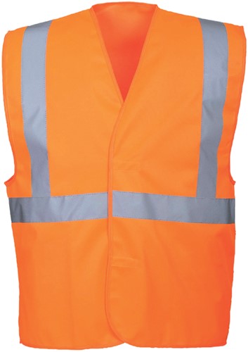 Veiligheidsvest portwest C472 fluor oranje L XL 1 Stuk