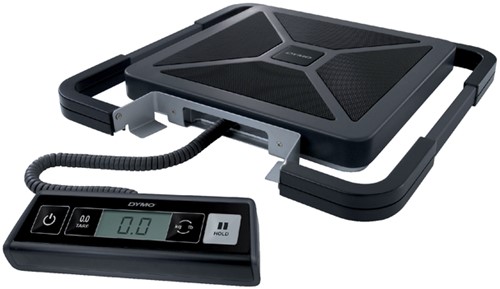 Pakketweger Dymo S50 digitaal tot 50kg zwart 1 Stuk