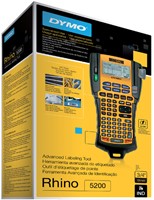 Labelprinter Dymo Rhino 5200 abc 19mm geel 1 Stuk-1