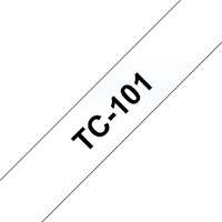 Labeltape Brother Ptouch TC101 12mm transparant 1 Stuk-2