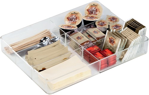 Coffee Point Caddy Durable 3384 19 transparant 1 Stuk