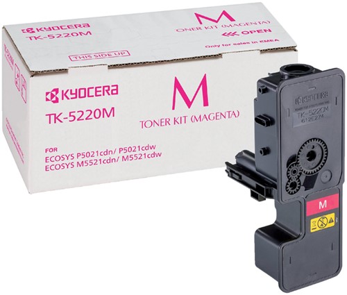 Toner Kyocera TK-5220M rood 1 Stuk