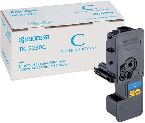 Toner Kyocera TK-5230C blauw 1 Stuk