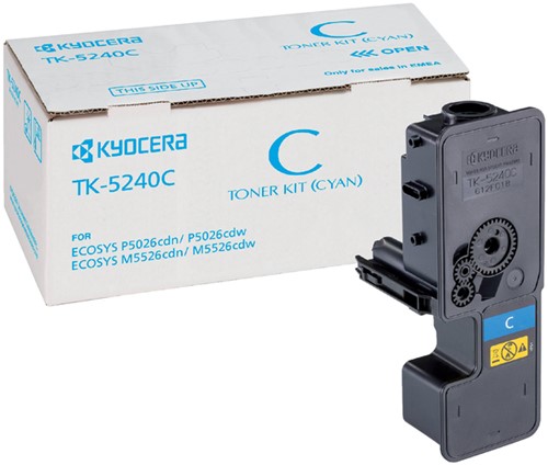 Toner Kyocera TK-5240C blauw 1 Stuk