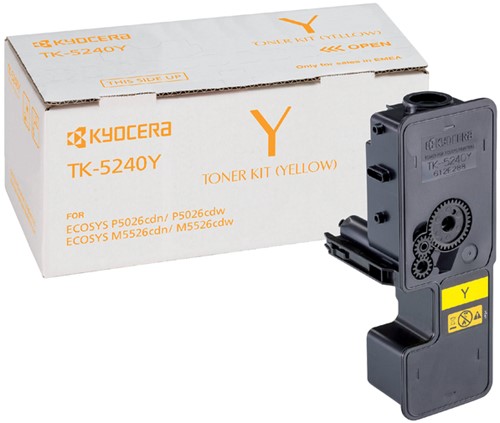 Toner Kyocera TK-5240Y geel 1 Stuk