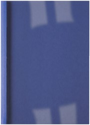 Thermische omslag GBC A4 3mm linnen donkerblauw 100 Stuk
