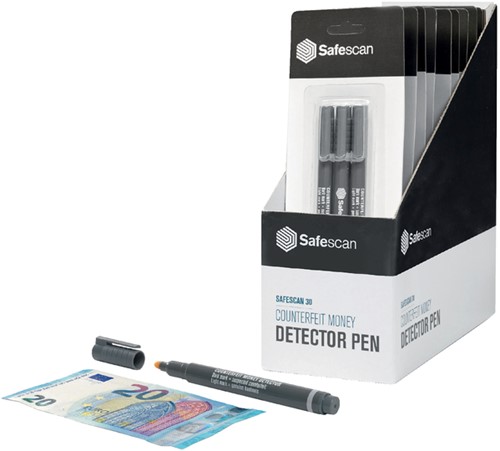 Valsgeld detectiepen Safescan 30 3-pack 3 Stuk