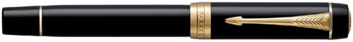 Vulpen Parker Duofold Classic 18k GT F zwart 1 Stuk-2