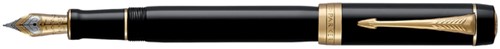 Vulpen Parker Duofold Classic 18k GT F zwart 1 Stuk