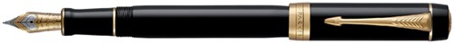 Vulpen Parker Duofold Classic 18k GT M zwart 1 Stuk