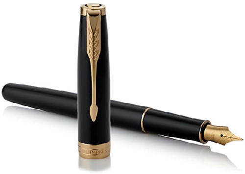 Vulpen Parker Sonnet GT F lak zwart 1 Stuk-3