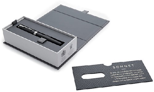 Vulpen Parker Sonnet CT F mat zwart 1 Stuk-3