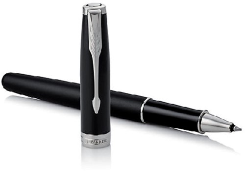 Rollerpen Parker Sonnet CT F mat zwart 1 Stuk-3