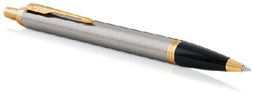 Balpen Parker IM GT M geborsteld metaal 1 Stuk-2