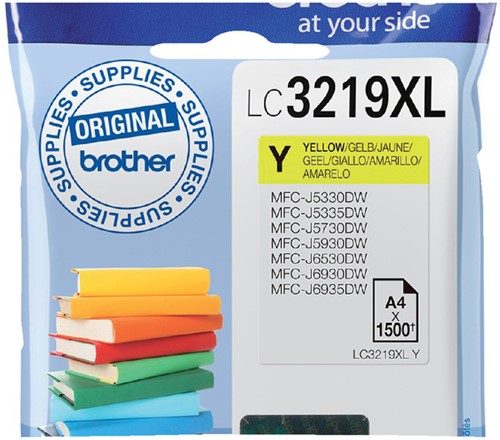 Inktcartridge Brother LC-3219XLY geel 1 Stuk-2