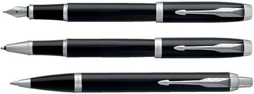 Vulpen Parker IM CT M zwart 1 Stuk-2