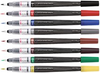 Brushpen Pentel XGFL-101X zwart 1 Stuk-2