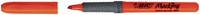 Markeerstift Bic brite liner grip oranje 1 Stuk