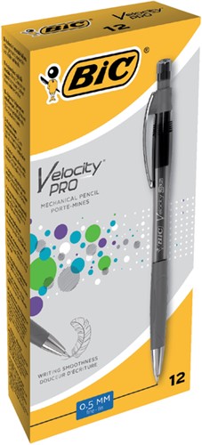 Vulpotlood Bic Velocity Pro HB 0.5mm grijs 1 Stuk-2