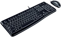Toetsenbord Logitech MK120 Qwerty muis USB zwart 1 Stuk-2