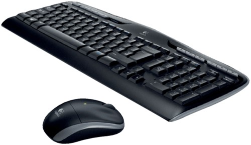 Toetsenbord Logitech MK330 Qwerty muis drl zwart 1 Stuk-2