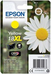 Inktcartridge Epson 18XL T1814 geel 1 Stuk