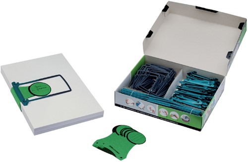 Archiefkit Djois petrol 100st 100 Stuk