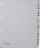 Tabblad Quantore A4 4r pp a-z extra breed grijs 1 Set