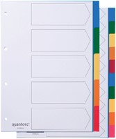 Tabblad Quantore 4rings pp 5-delig assorti 1 Set-2