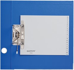 Ordner alfabet Quantore 18x23 2rings pp grijs 1 Set