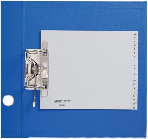 Ordner alfabet Quantore 18x23 2rings pp grijs 1 Set