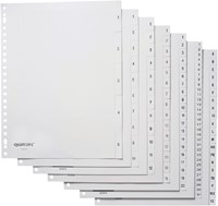 Tabblad Quantore 23rings pp 1-5 wt 1 Set