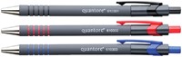 Balpen Quantore grip drukknop blauw 1 Stuk-2