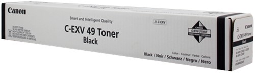 Tonercartridge Canon C-EXV 49 zwart 1 Stuk