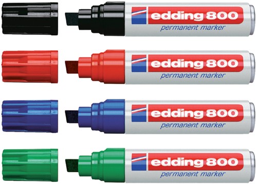 Viltstift edding 800 schuin 4-12mm groen 1 Stuk-2