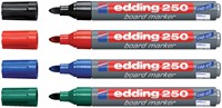 Whiteboardmarker edding 250 rond 1.5-3mm zwart 1 Stuk-2