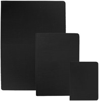 NOTITIEBOEK QUANTORE A5  ZWART / MOTIEF-3