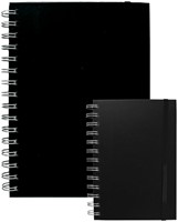 Notitieboek Quantore A6 sp lijn 192blz 80gr zwart 1 Stuk-3