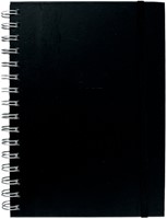 Notitieboek Quantore A5 sp lijn 192blz 80gr zwart 1 Stuk-2