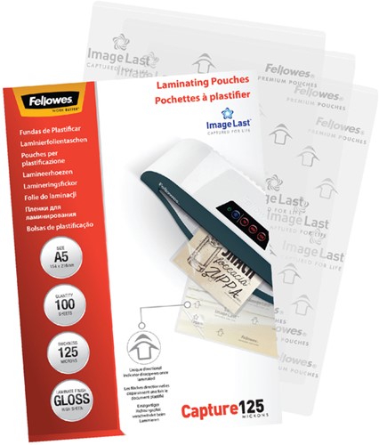 Lamineerhoes Fellowes A5 2x125micron 100 Stuk-2