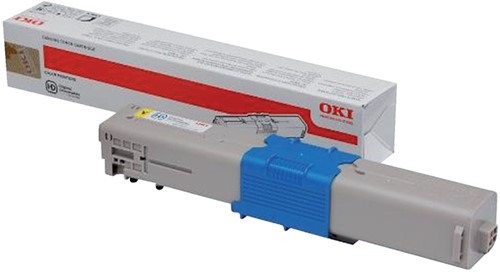 Toner Oki 46490401 geel 1 Stuk