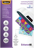 Lamineerhoes Fellowes A3 2x80micron glans 100 Stuk-3