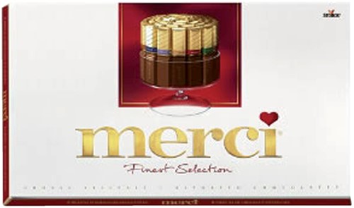Chocolade Merci finest selection 400gr 1 Doos
