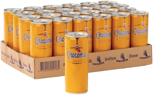 Chocolademelk Chocomel blik 250ml 250 Milliliter-2