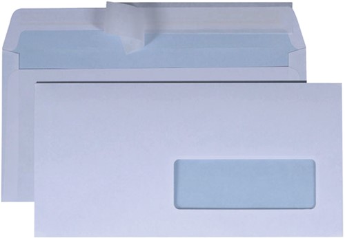 Envelop Quantore venster C5/6 vr 80gr zk wt 50 Stuk