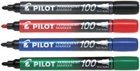Viltstift PILOT SCA-100 rond F rood 1 Stuk-2